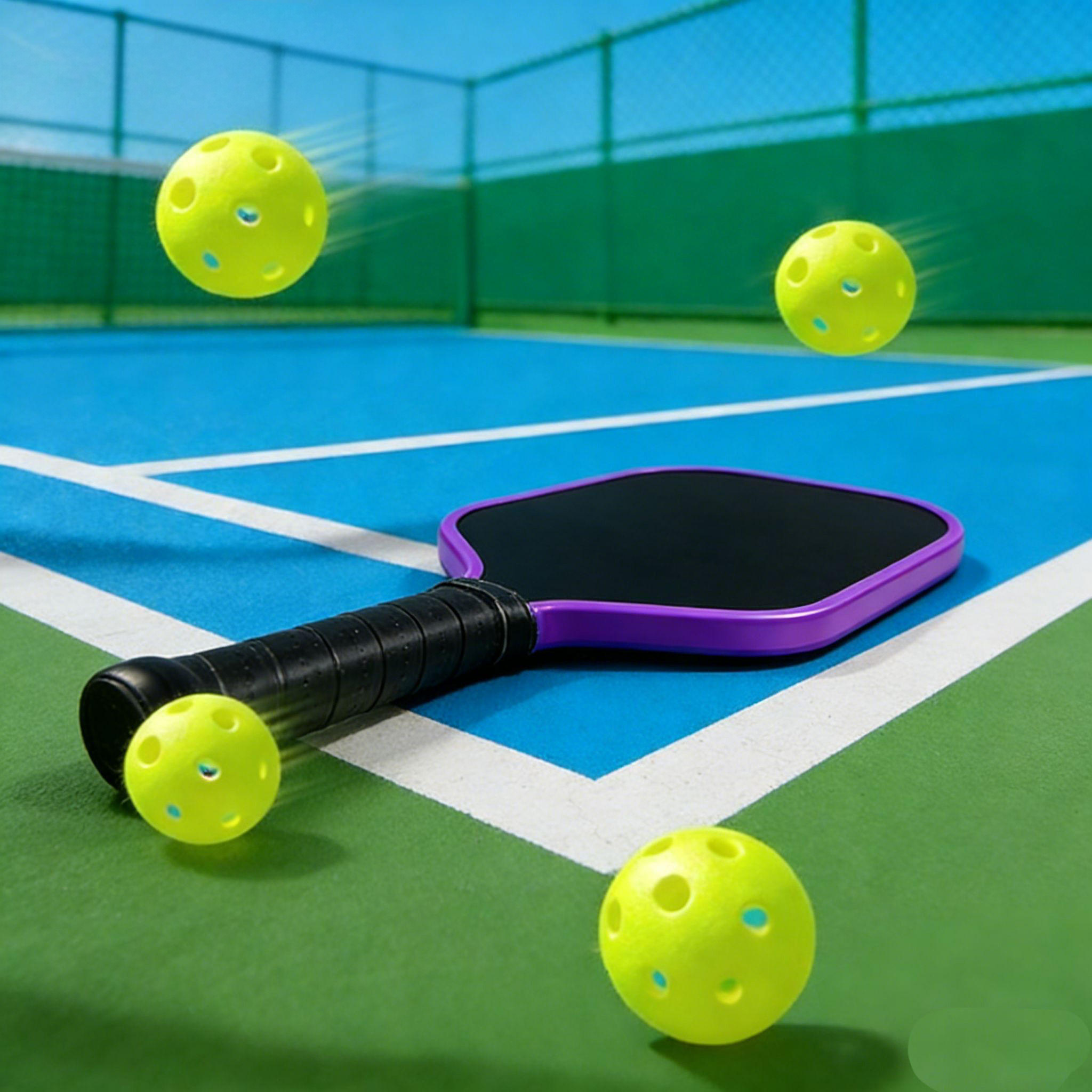 SOYUZ Pickleball Balls 40-Hole - Image 5